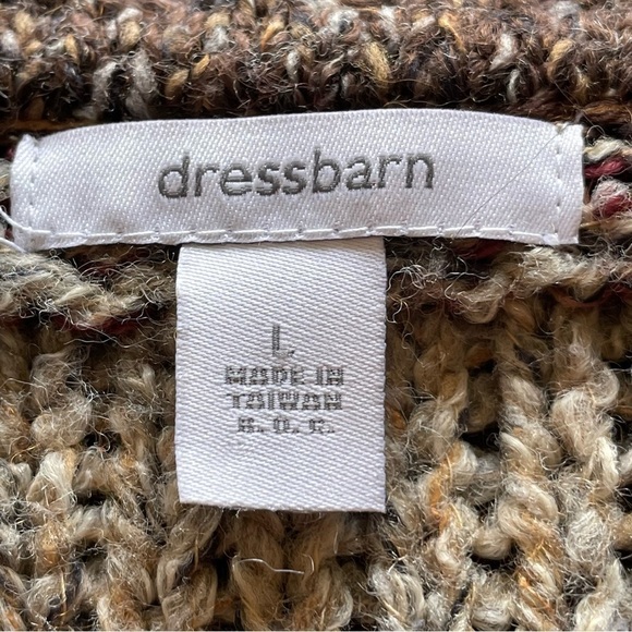 ✅HOST Pick✅ Dressbarn Zip Front Sweater, Large - Picture 5 of 7